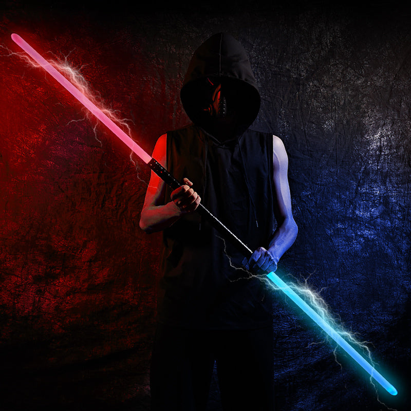 Rechargeable LED Light Sword with Metal Handle