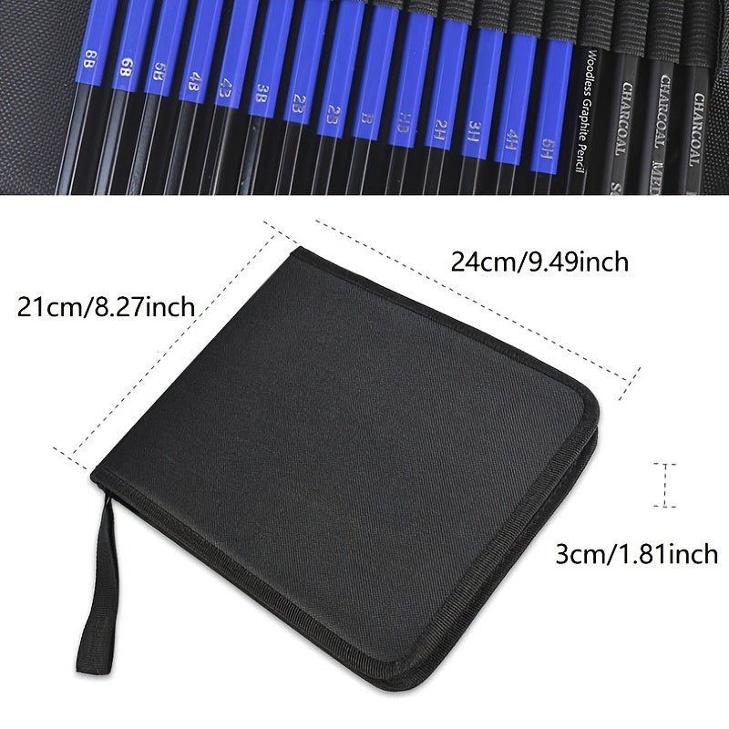 35pcs Premium Drawing Pencil Set for Artists