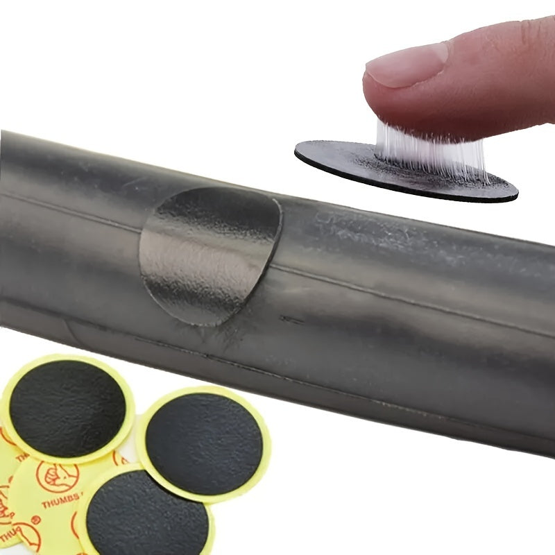 30PCS Glue-Free Tire Patches – Quick Motorcycle Repair