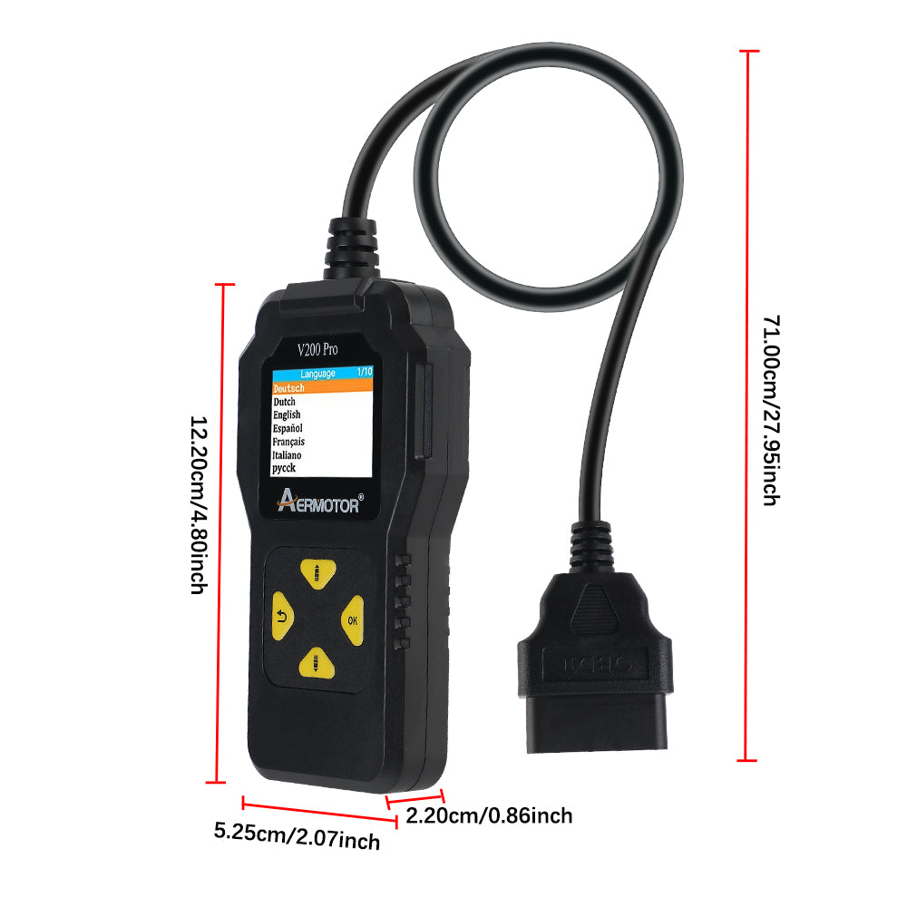Engine Fault Diagnosis Tool – V317 OBD II EOBD Car Diagnostic Scanner