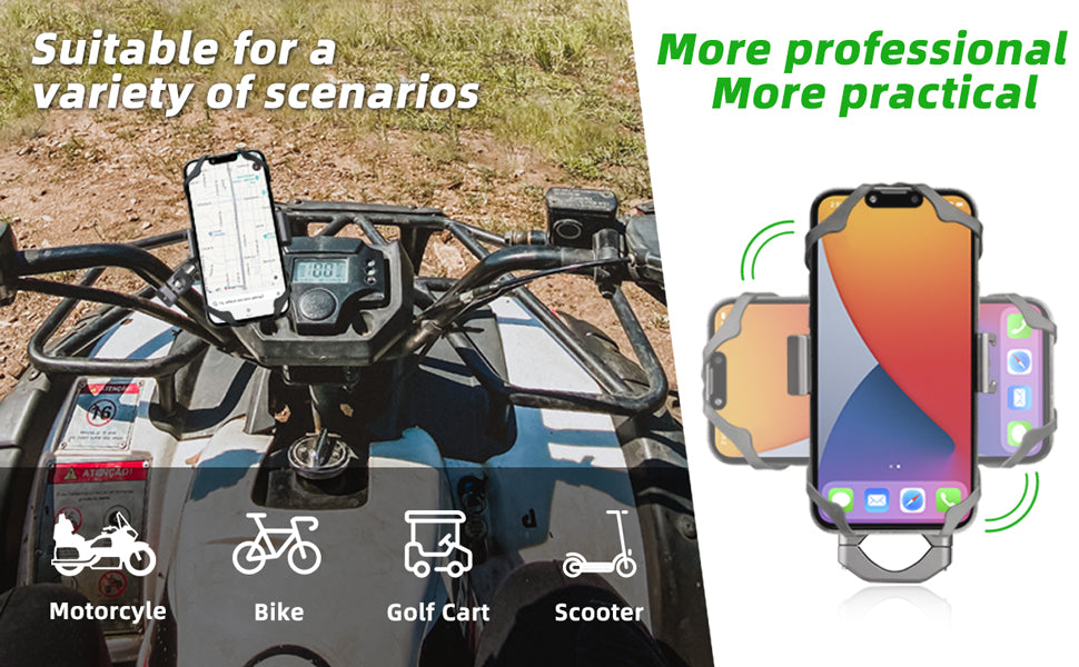 FANAUE 360° Universal Motorcycle Phone Holder