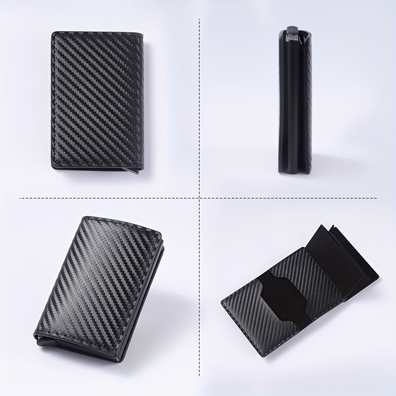 Men's RFID Blocking Card Holder – 6 Slots