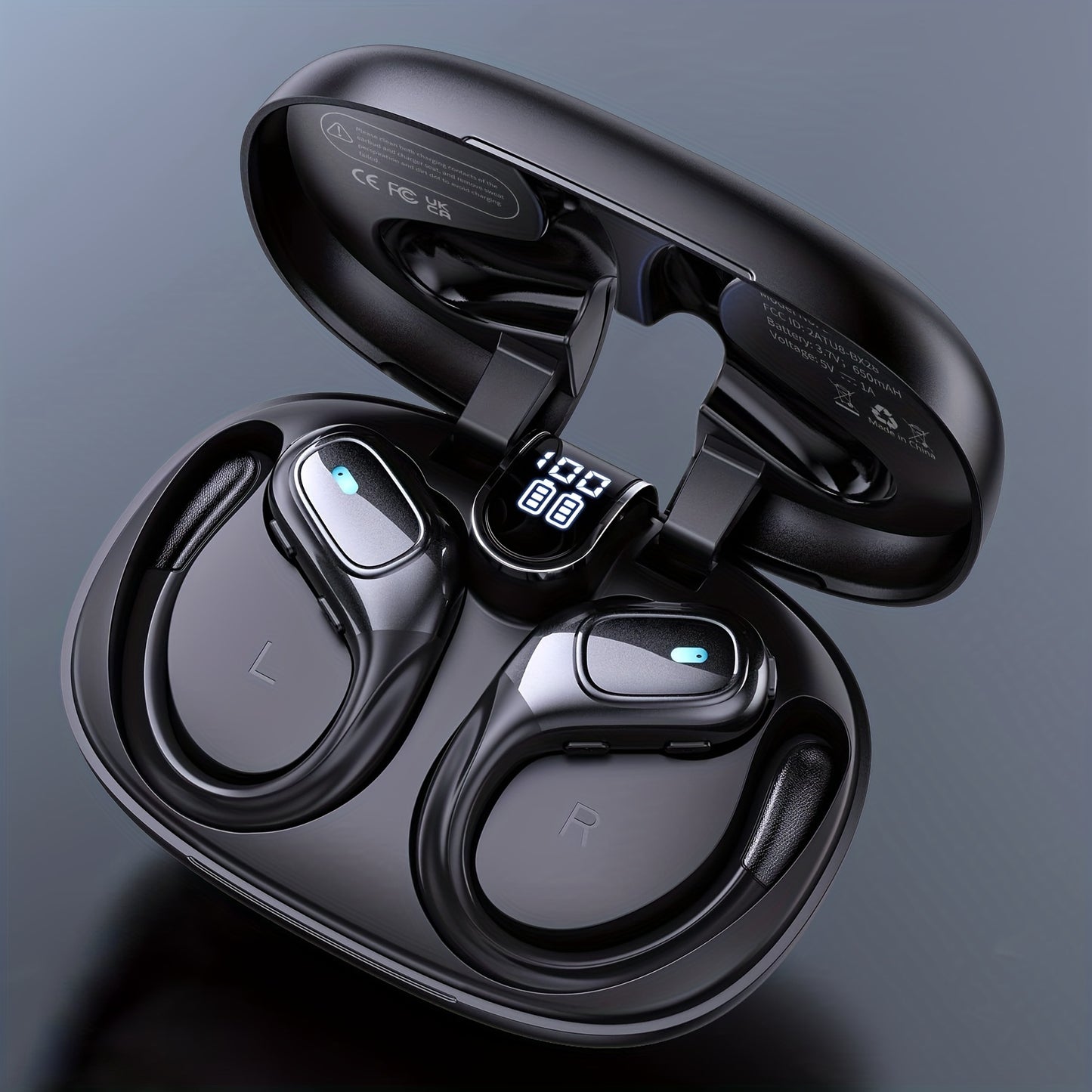 Supreme Wireless Sport Earbuds – 75Hr Battery & HD Audio - Clickilix