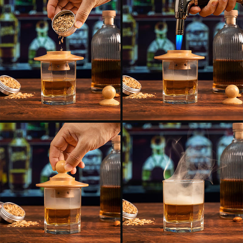 Cocktail Smoked Wood Chips Flavor Enhancer