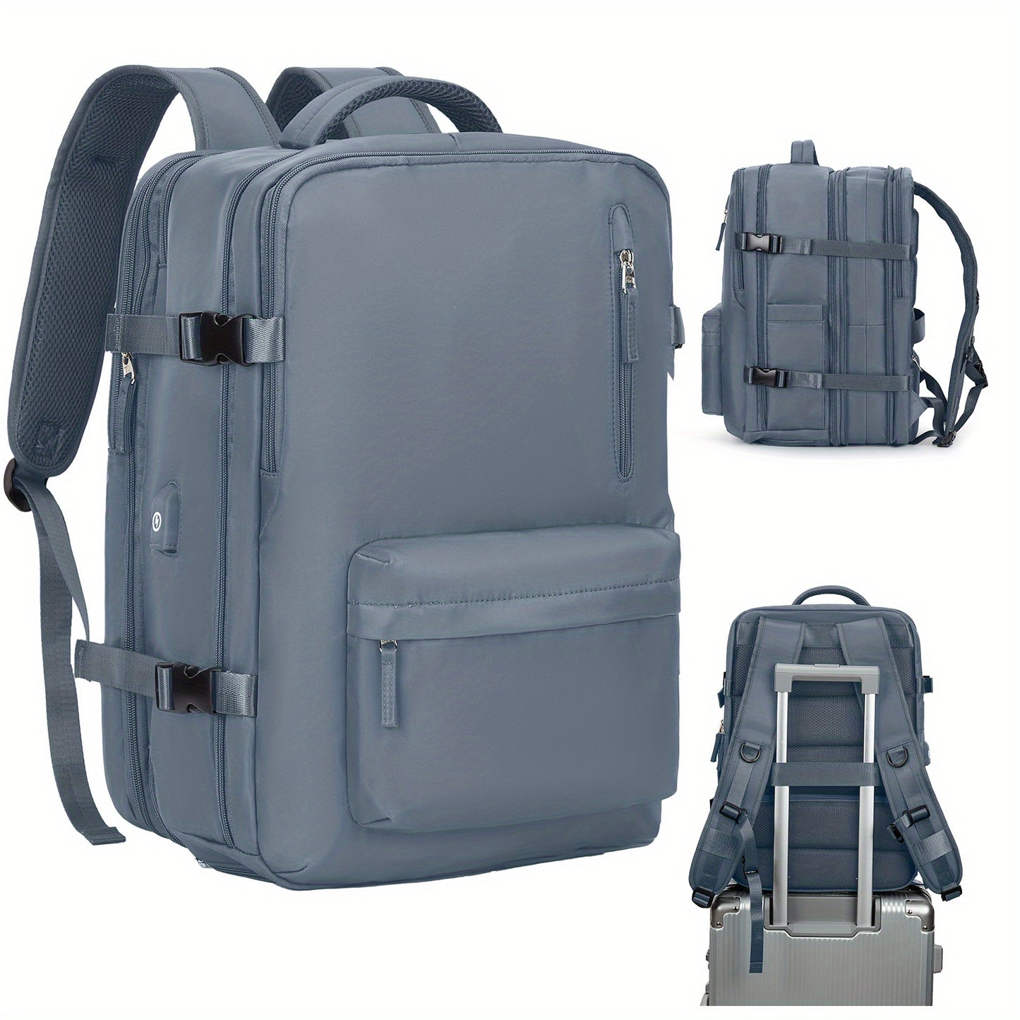 Large Waterproof Travel & Hiking Backpack