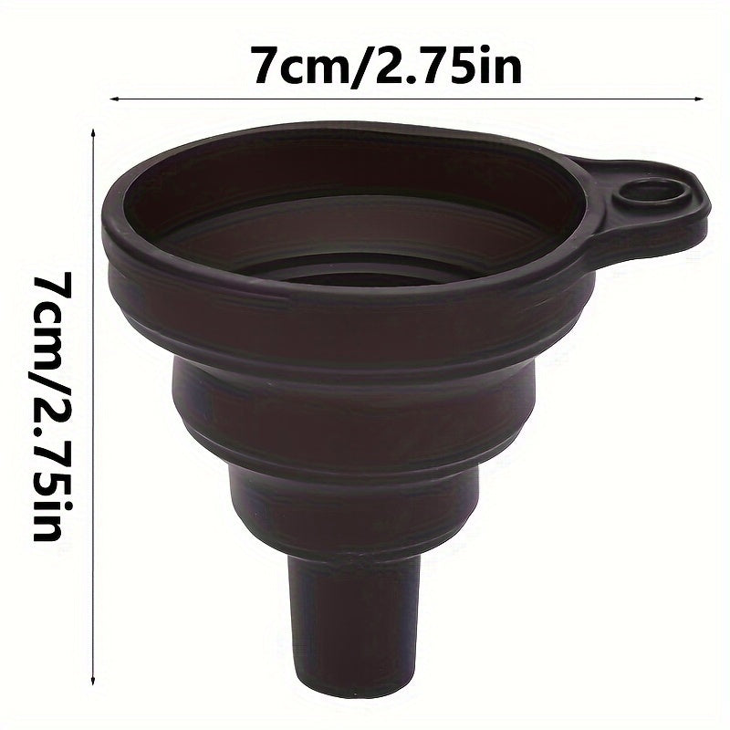 Flexible Long Neck Silicone Funnel