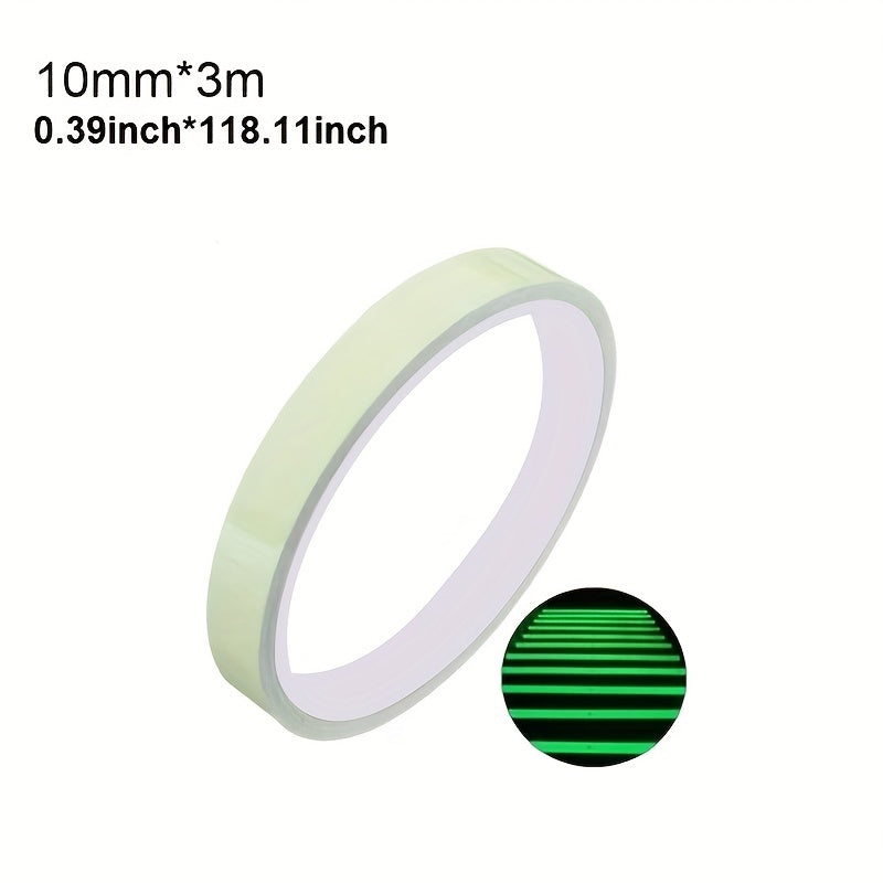 Luminous Glow Fishing Tape – High-Visibility Green Roll - Clickilix