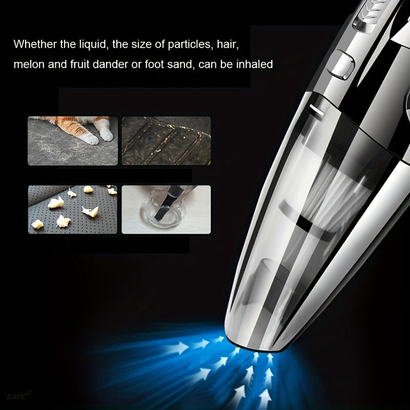 Wireless Car Vacuum Cleaner – Strong Suction & Portable - Clickilix