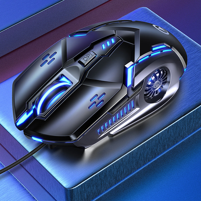 Mechanical Wired Gaming Mouse for PC & Laptop - Clickilix