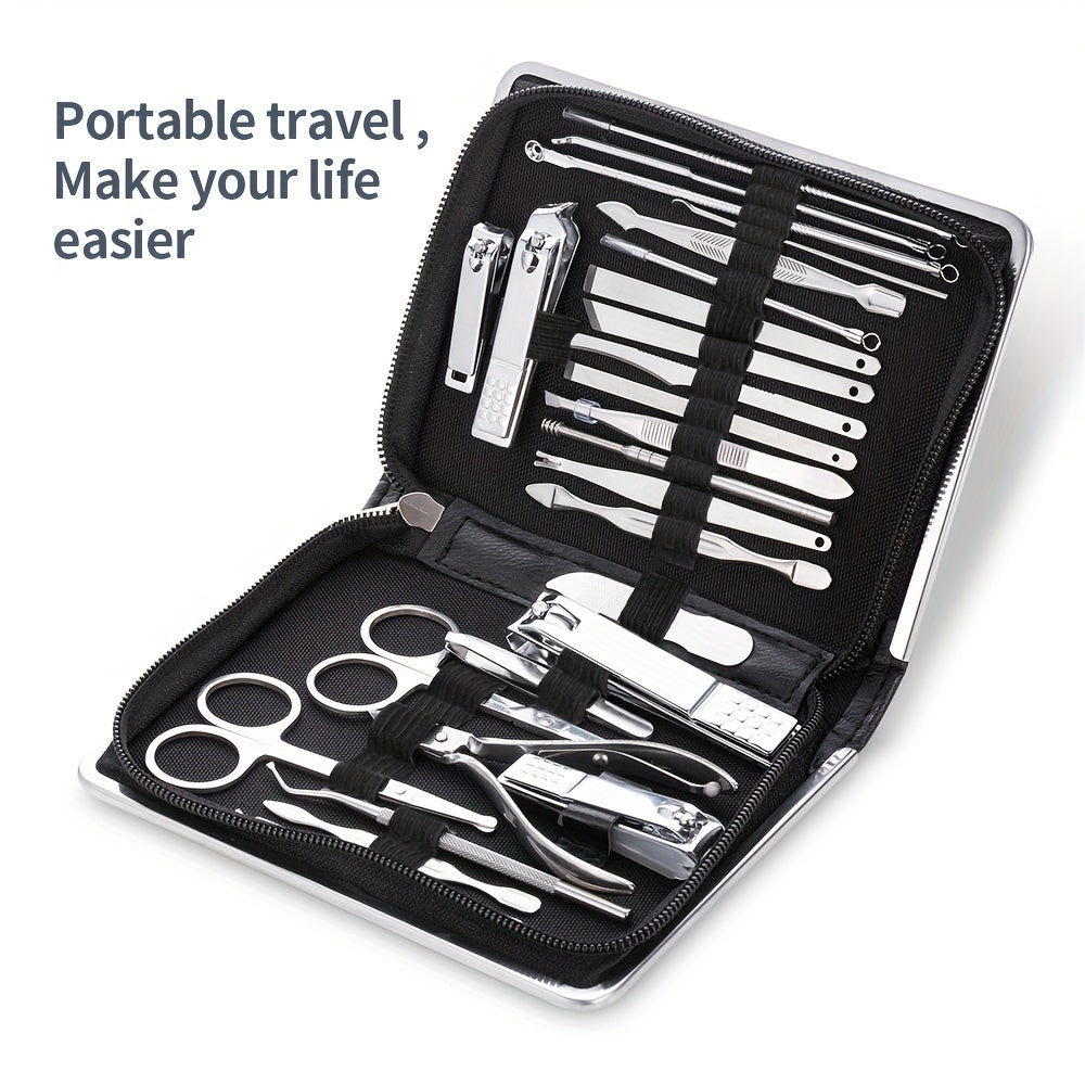 11/26pcs Stainless Steel Nail Clipper Set - Clickilix