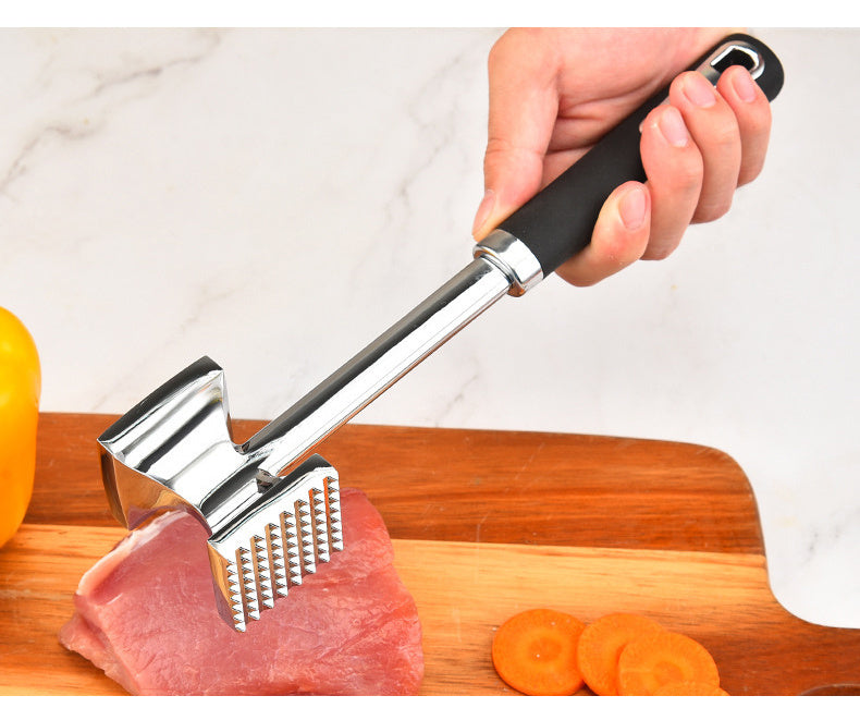 Stainless Steel Double-Sided Meat Tenderizer Hammer