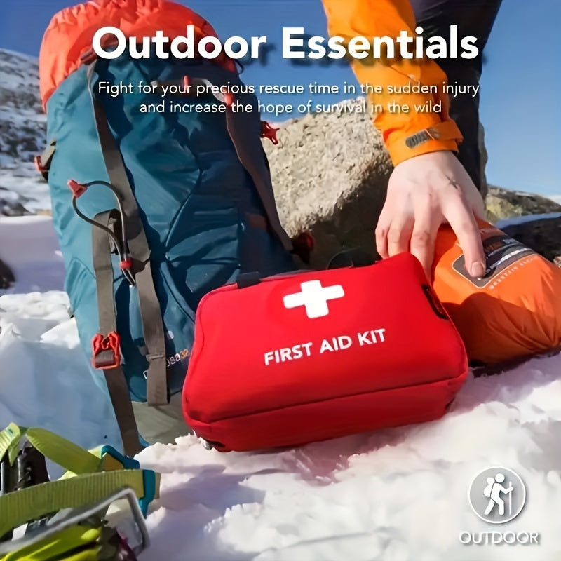 188/208pcs Outdoor First Aid Kit with Equipment