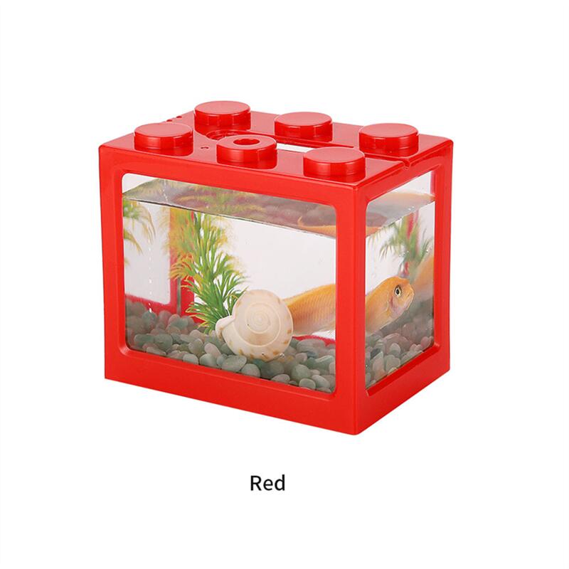 High-Quality Mini Plastic Fish Tank – Compact & Clear - Clickilix