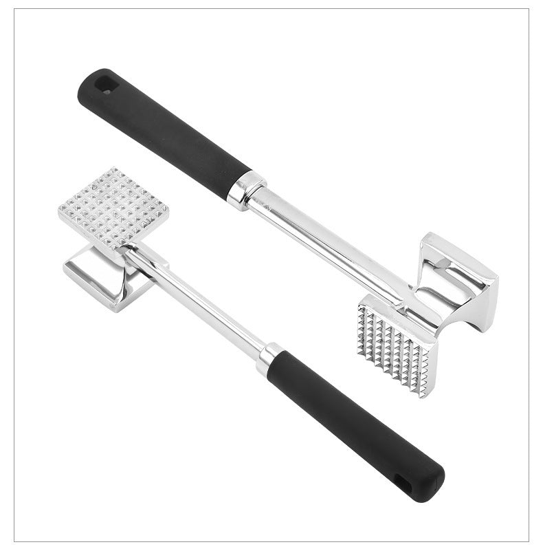 Stainless Steel Double-Sided Meat Tenderizer Hammer