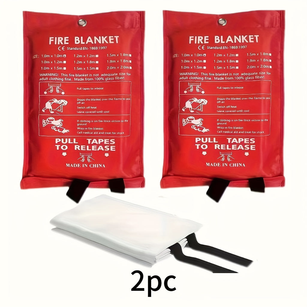 Fire Blanket Set – Emergency Flame Retardant Protection