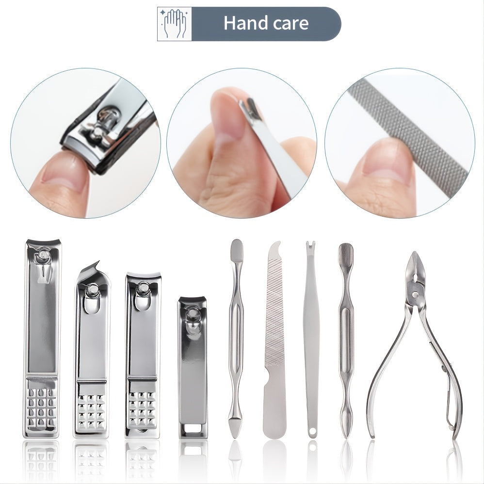 11/26pcs Stainless Steel Nail Clipper Set - Clickilix