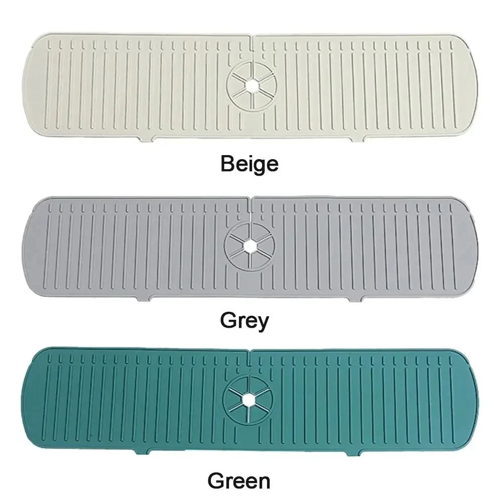 Silicone Tap Mat – Spill-Proof Drying Pad & Organizer