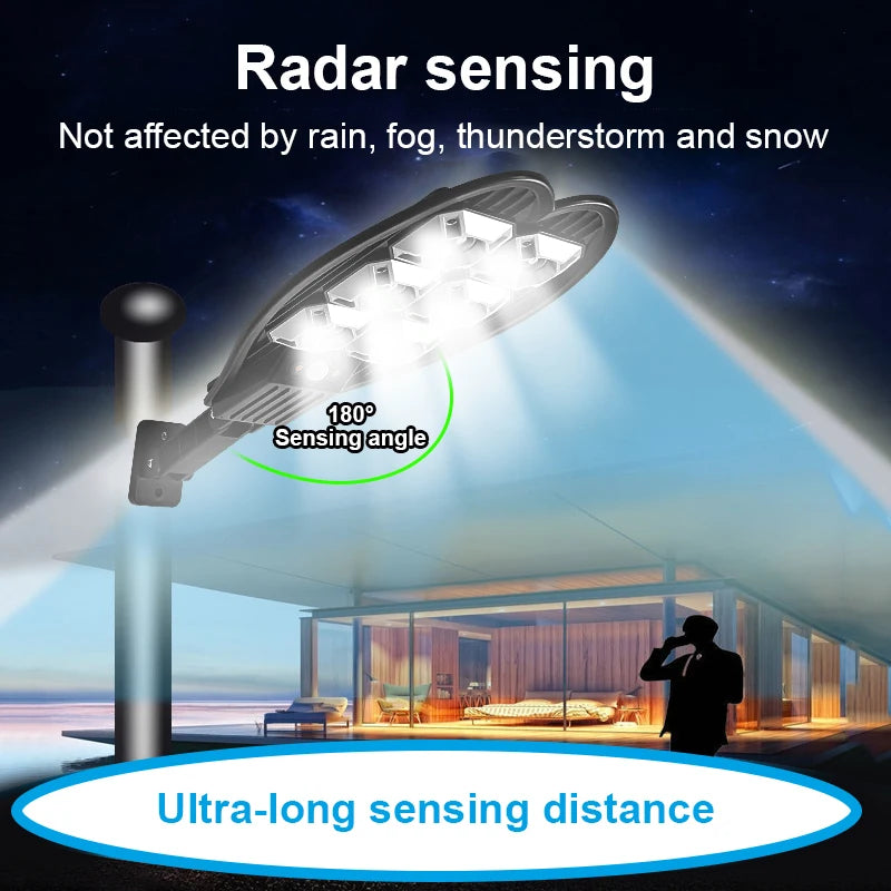 Powerful Outdoor Solar Lights with Motion Sensor