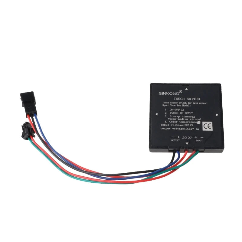 Smart Touch Sensor Switch for LED Mirror Light