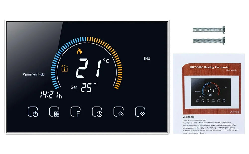 WiFi Smart Colorful Screen Room Thermostat