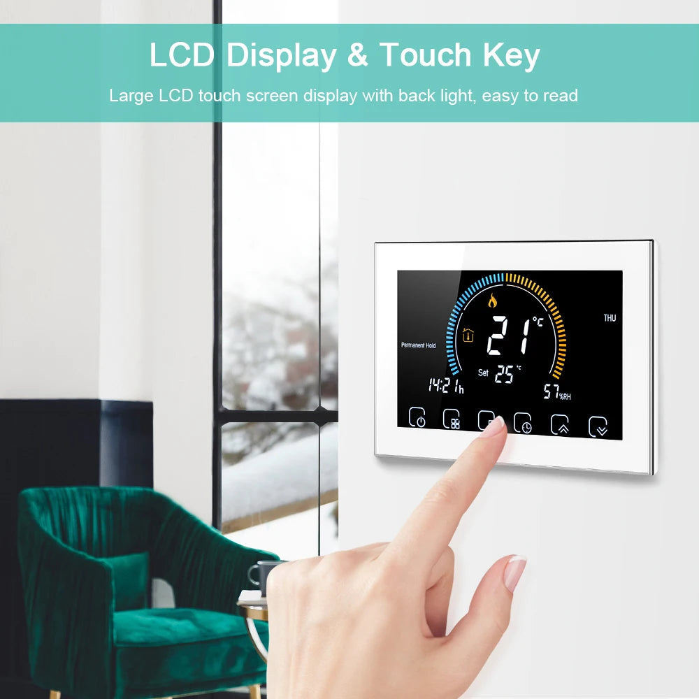 WiFi Smart Colorful Screen Room Thermostat