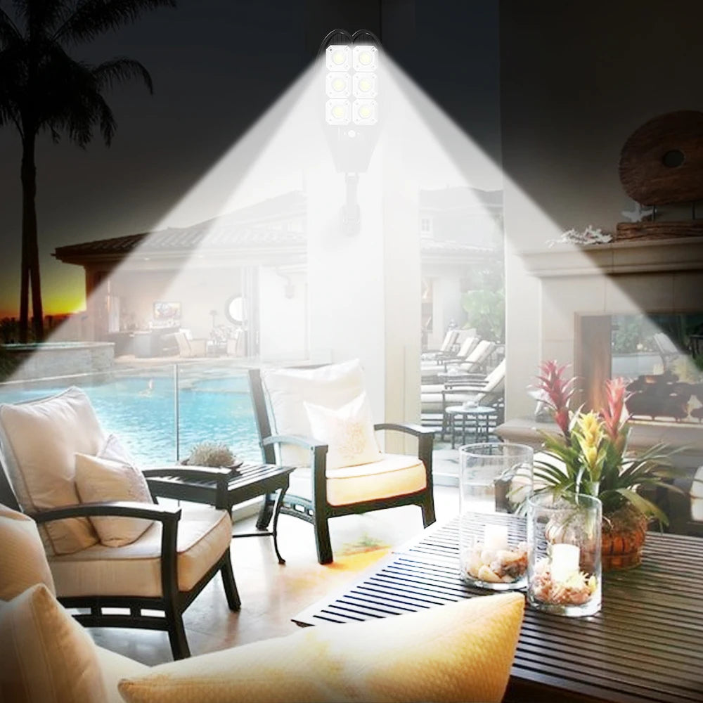 Powerful Outdoor Solar Lights with Motion Sensor
