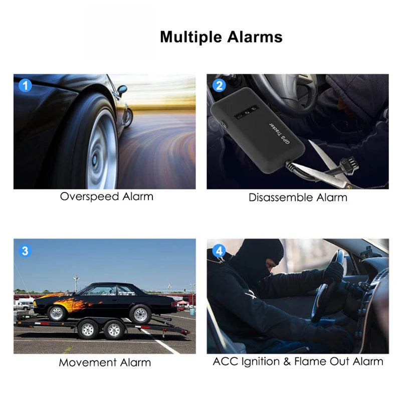 Track your vehicle globally with GT02D GPS Tracker!