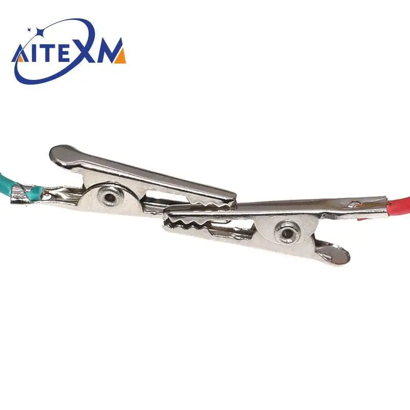10PCS Alligator Clips Jumper Wire Set 46CM
