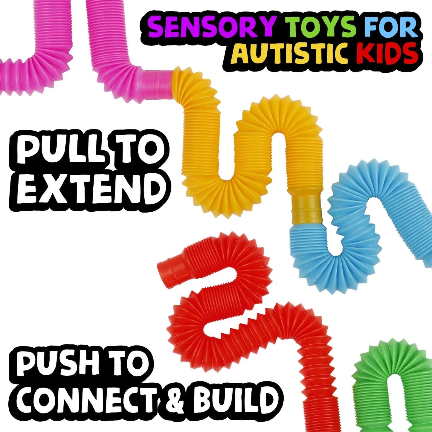 Mini Pop Tube Fidget Set – Build & Relax
