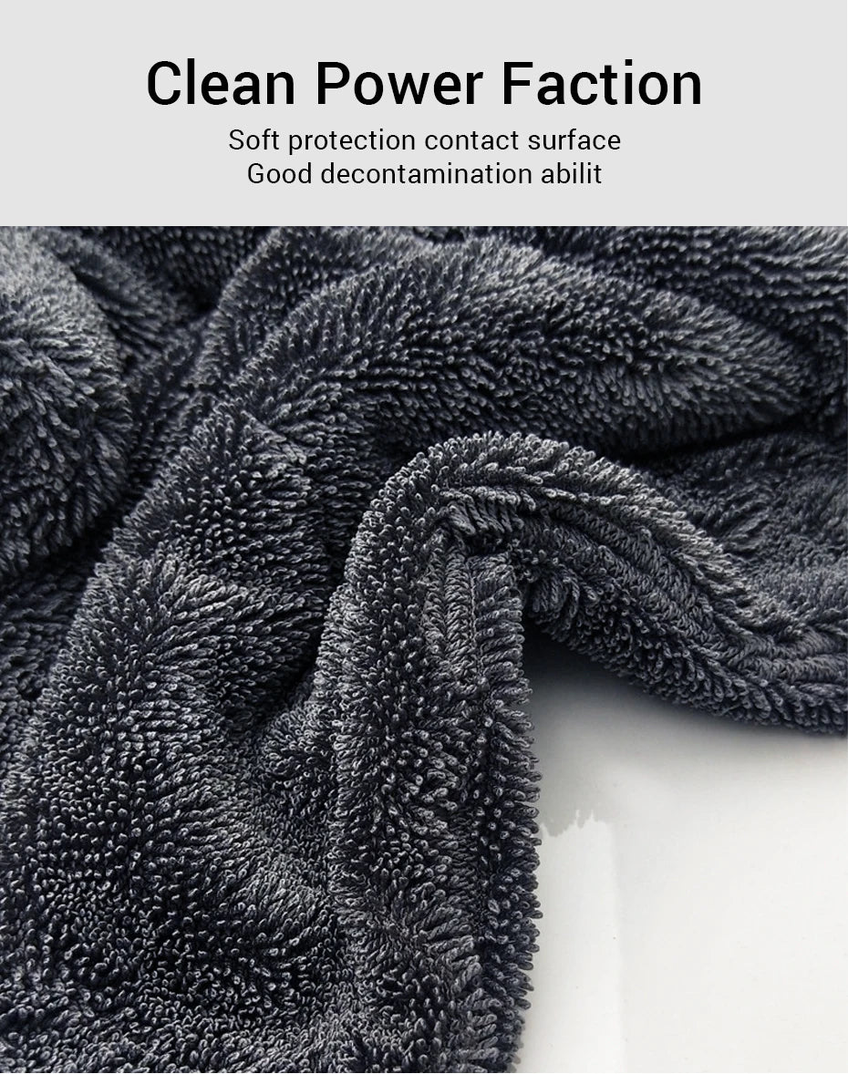 Car Wash Towel Microfiber Double Sided - Clickilix