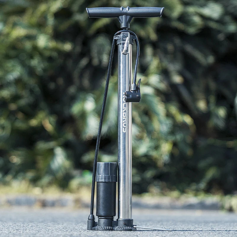 ROCKBROS High‑Pressure Floor Pump for MTB & Road