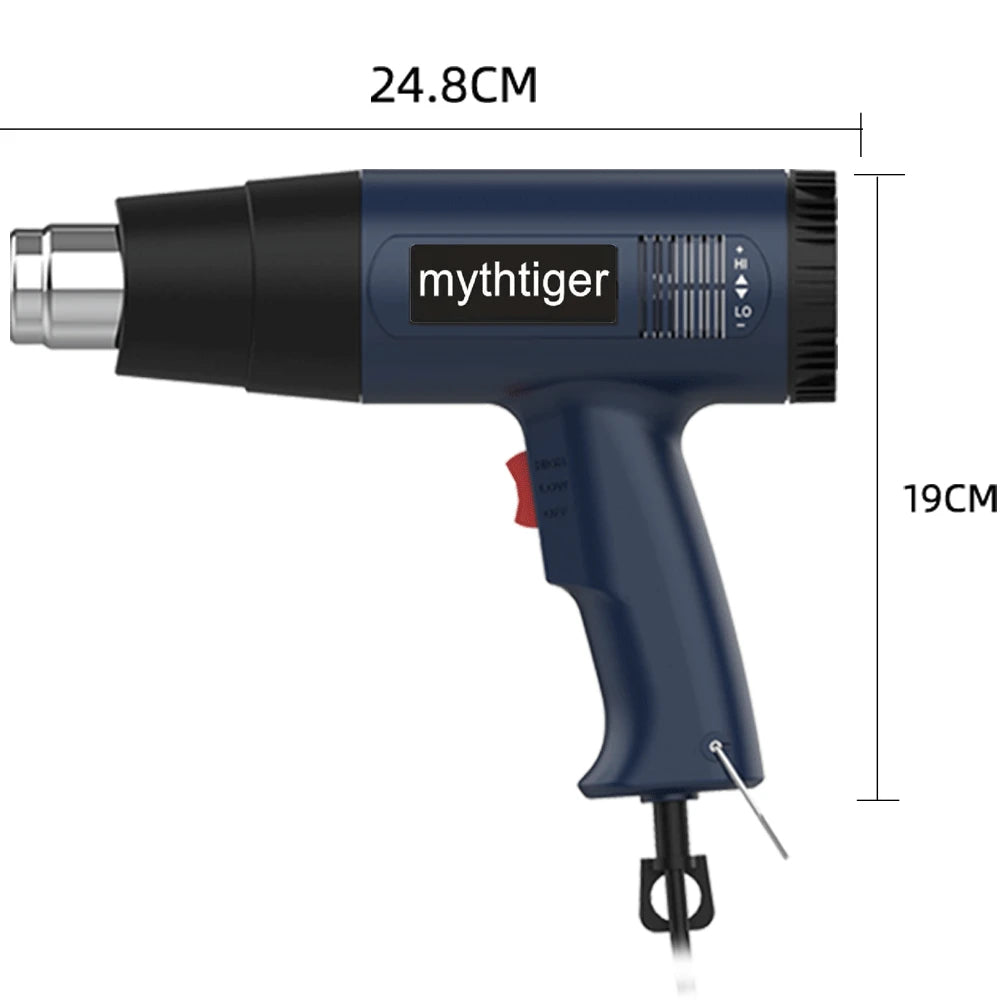 2000W Industrial Electric Hot Air Gun Digital