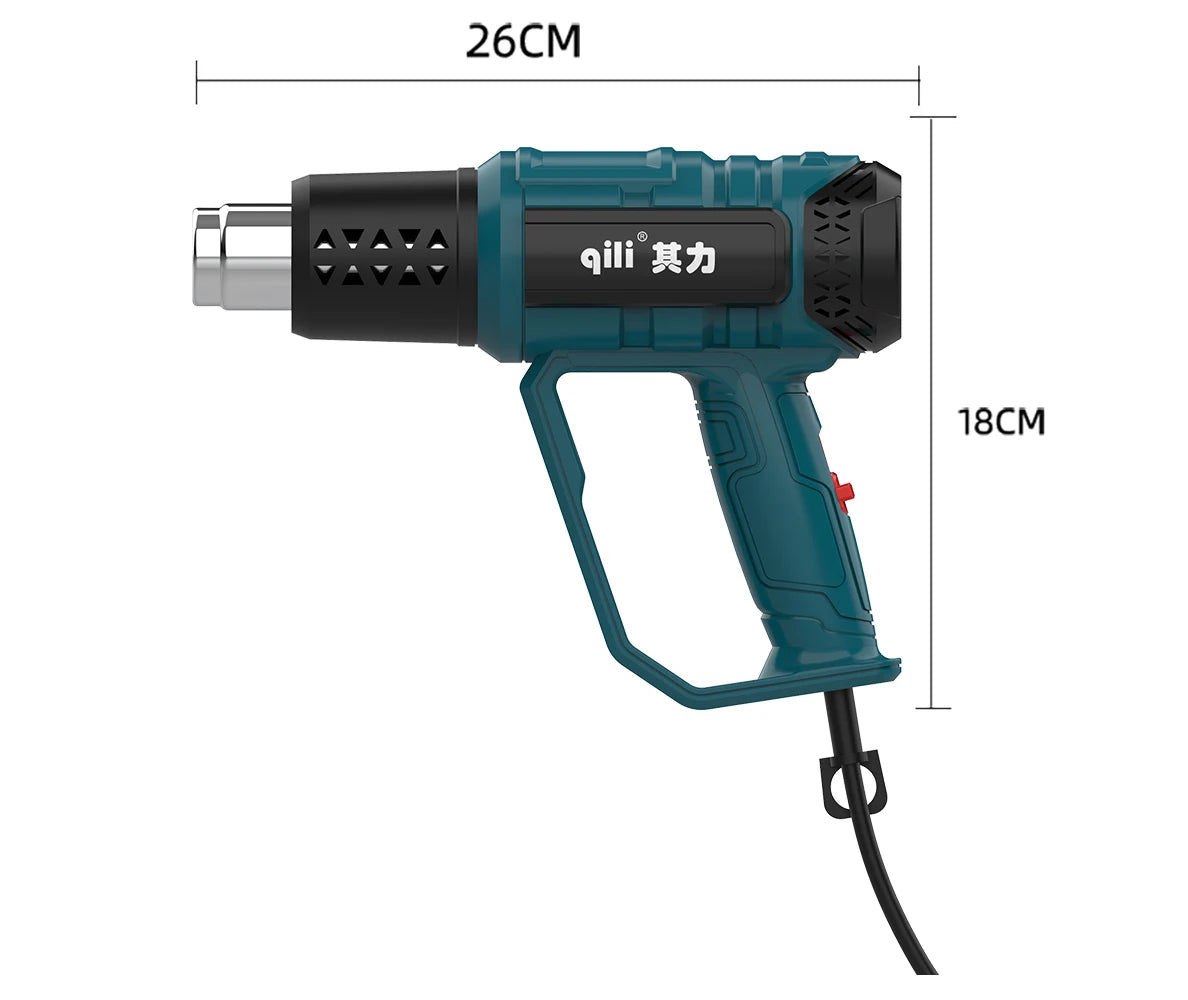 2000W Industrial Electric Hot Air Gun Digital