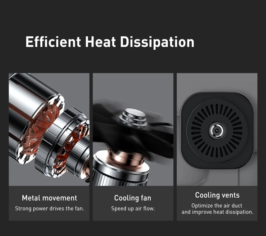 Baseus Mini Air Compressor – Smart Power in Your Glovebox!