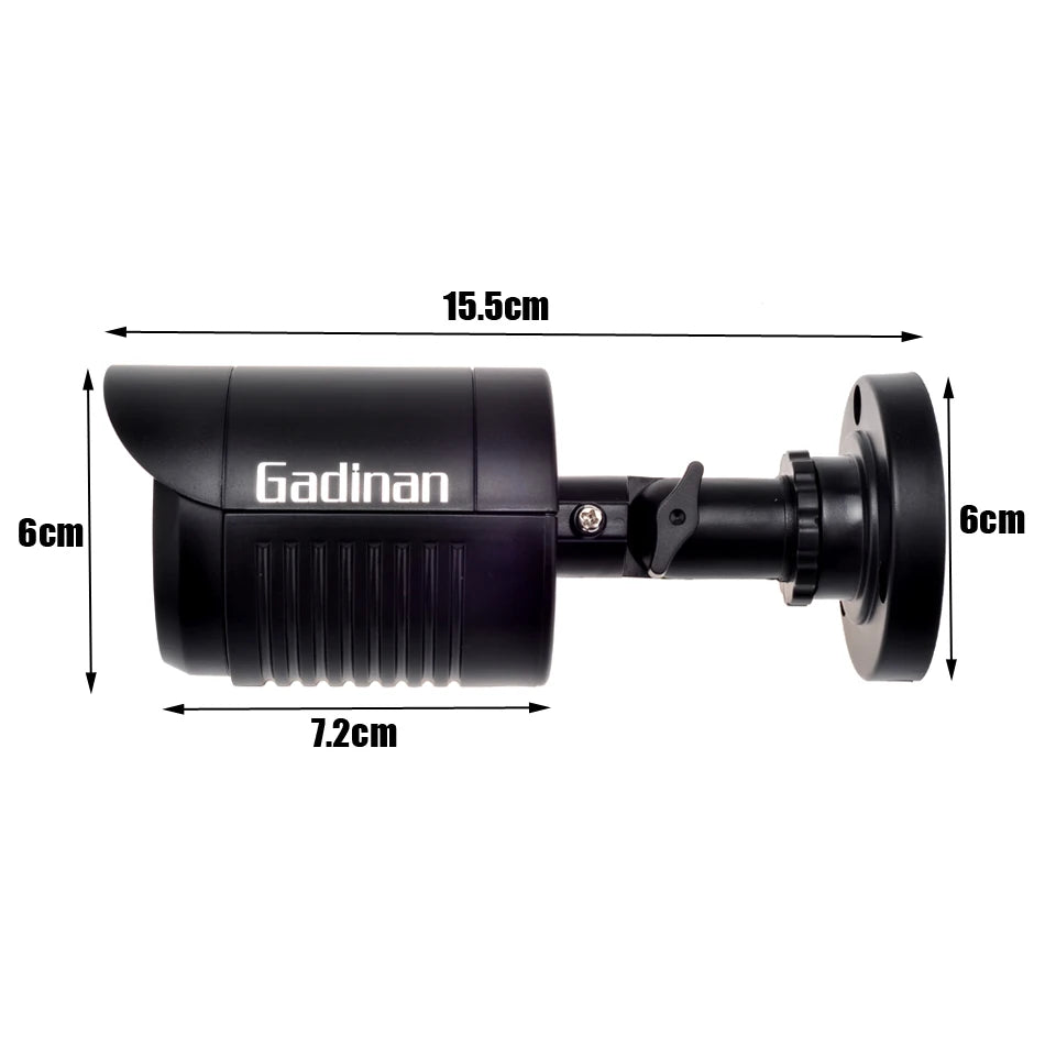 GADINAN Mini Bullet Security Camera – HD Analog