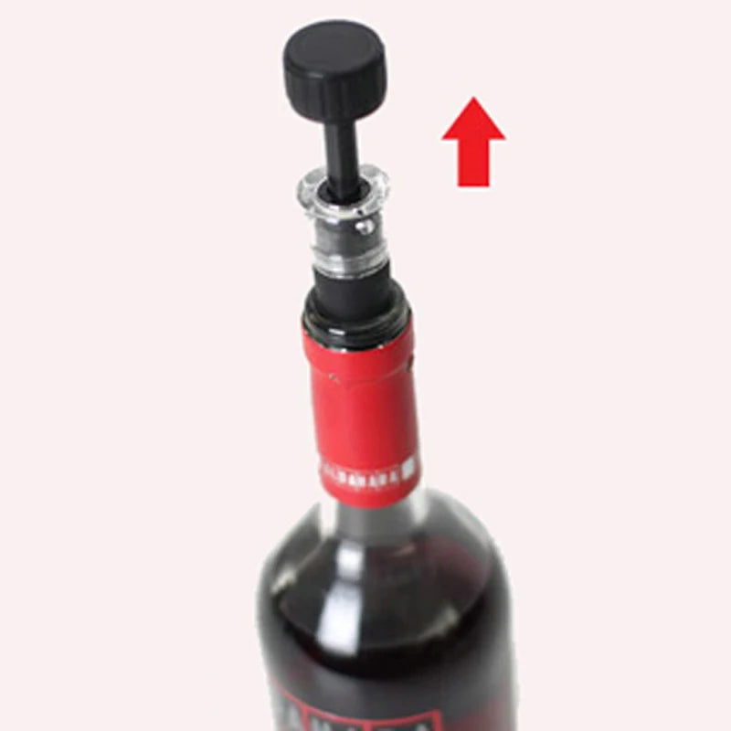 Vacuum Wine Saver Pump with Bottle Stoppers