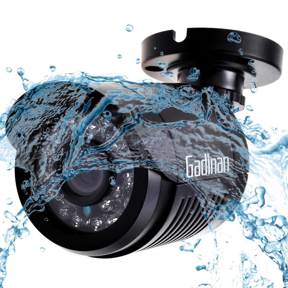 GADINAN Mini Bullet Security Camera – HD Analog