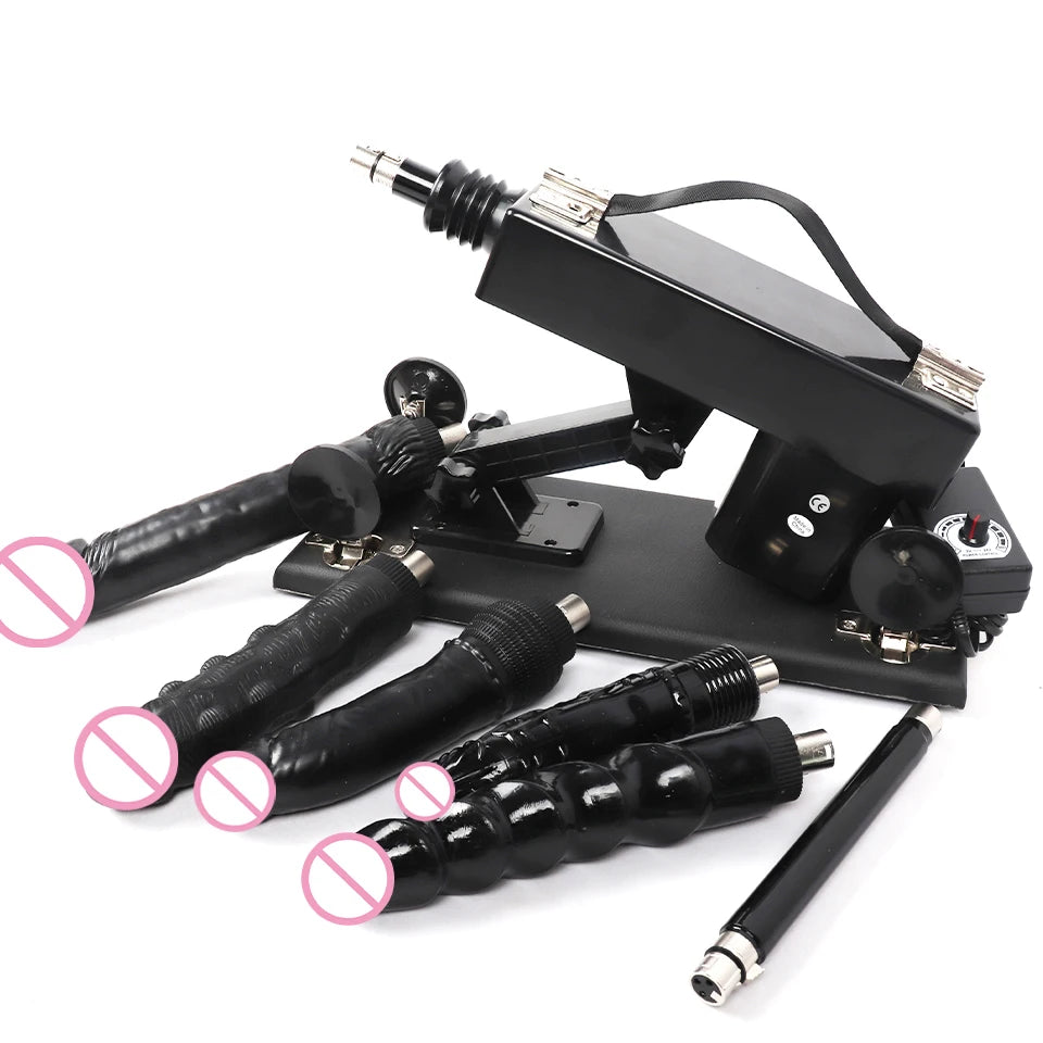 New Adjustable Sex Machine for Couples with Dildos