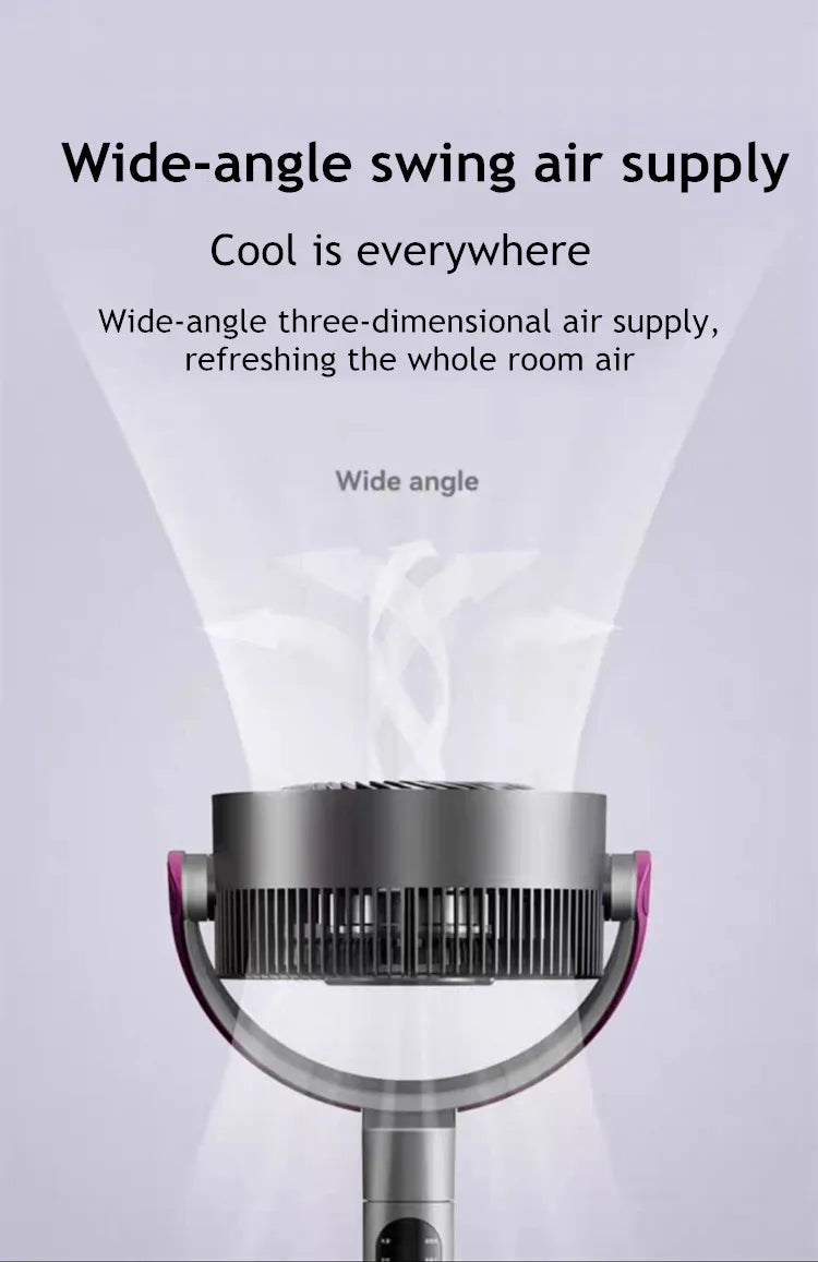 Air Circulation Floor Fan with Oscillation