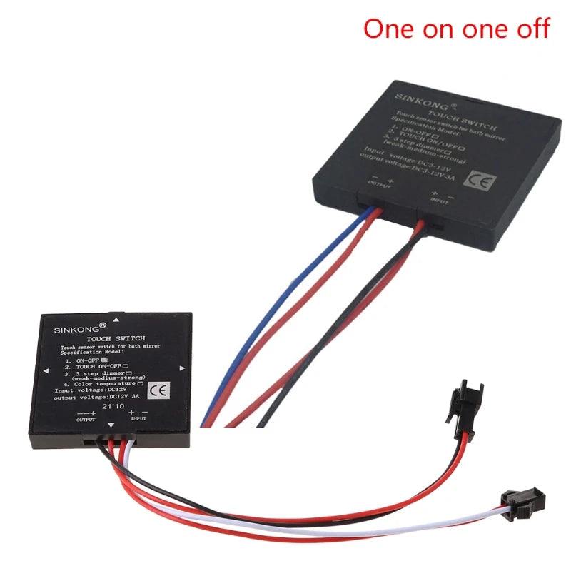 Smart Touch Sensor Switch for LED Mirror Light