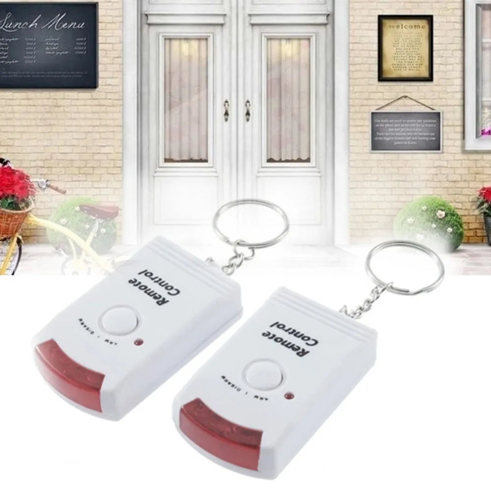 Wireless IR Motion Sensor Alarm with Remote