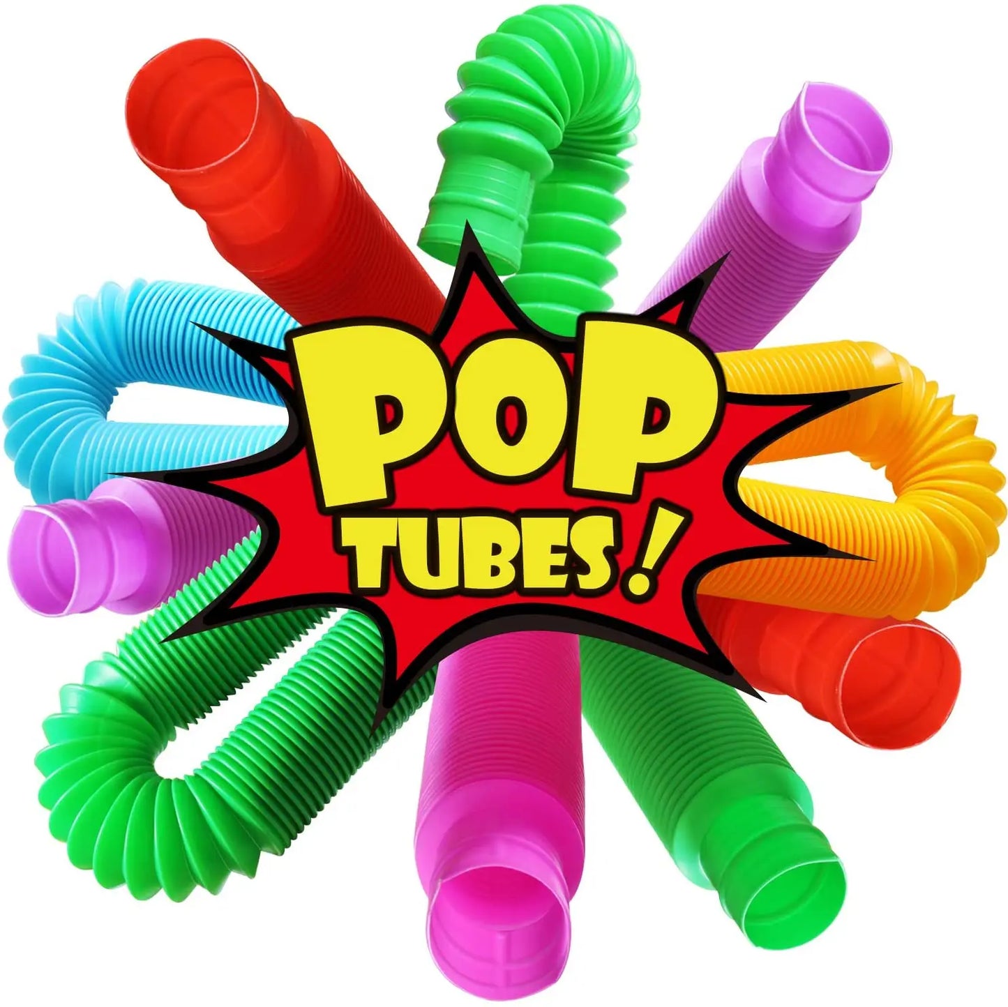 Mini Pop Tube Fidget Set – Build & Relax