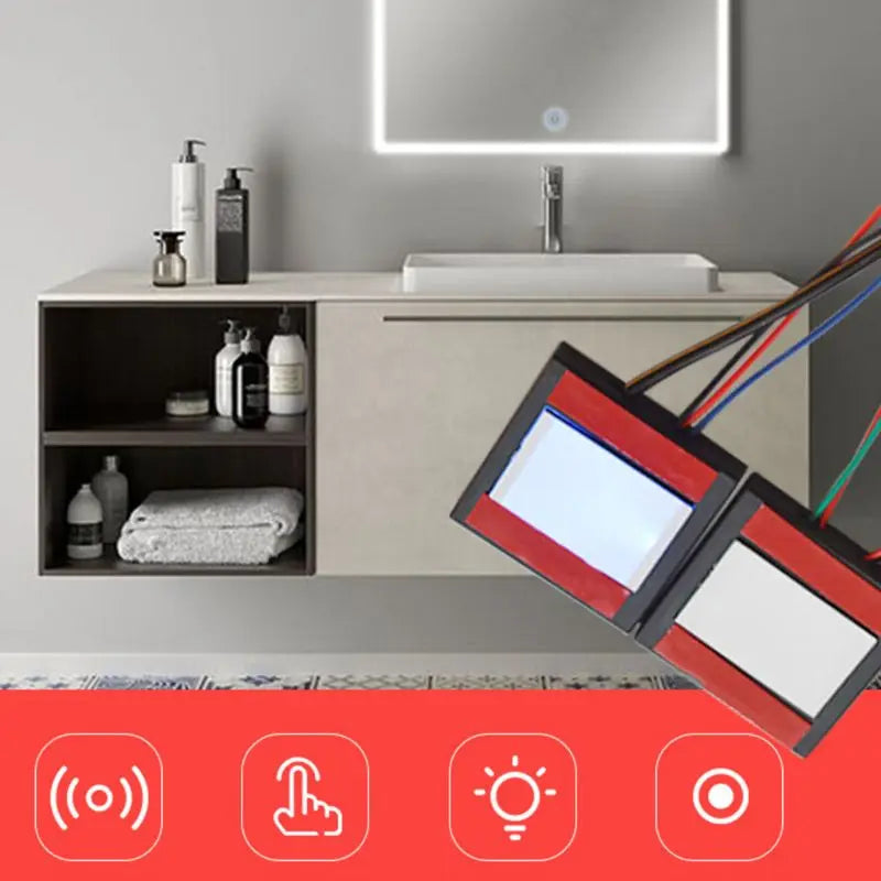 Smart Touch Sensor Switch for LED Mirror Light