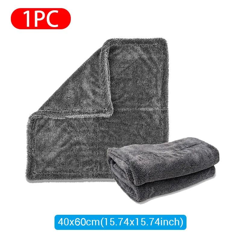 Car Wash Towel Microfiber Double Sided - Clickilix