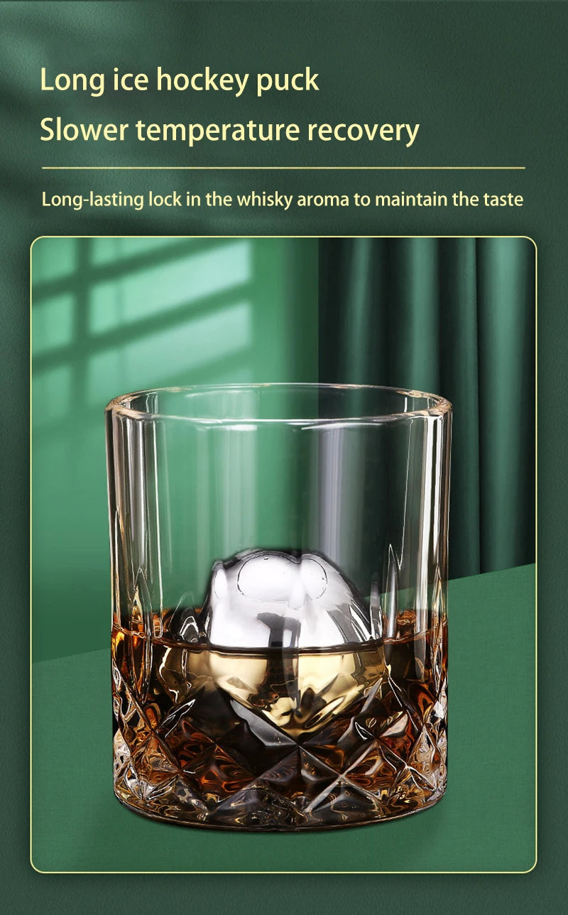 Stainless Steel Ice Balls – 2pcs Whiskey Chilling Set
