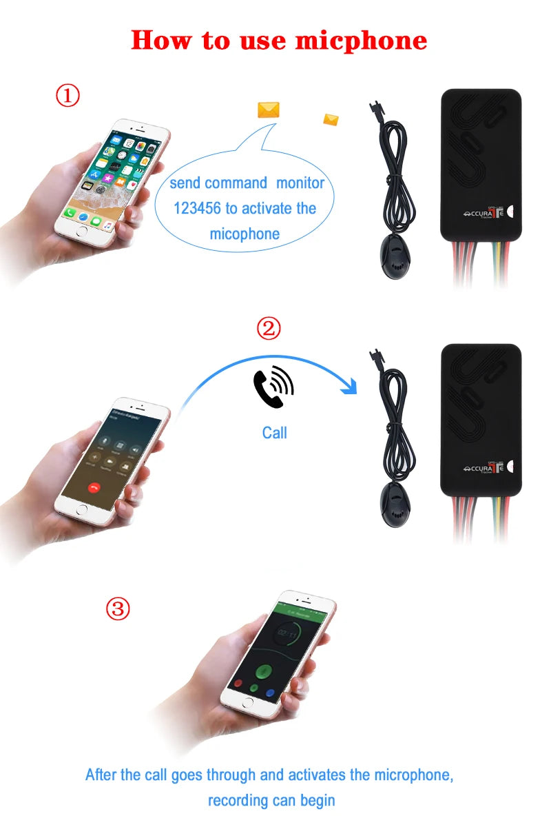 Monitor your vehicle anytime with the 4G GT06 GPS Tracker!