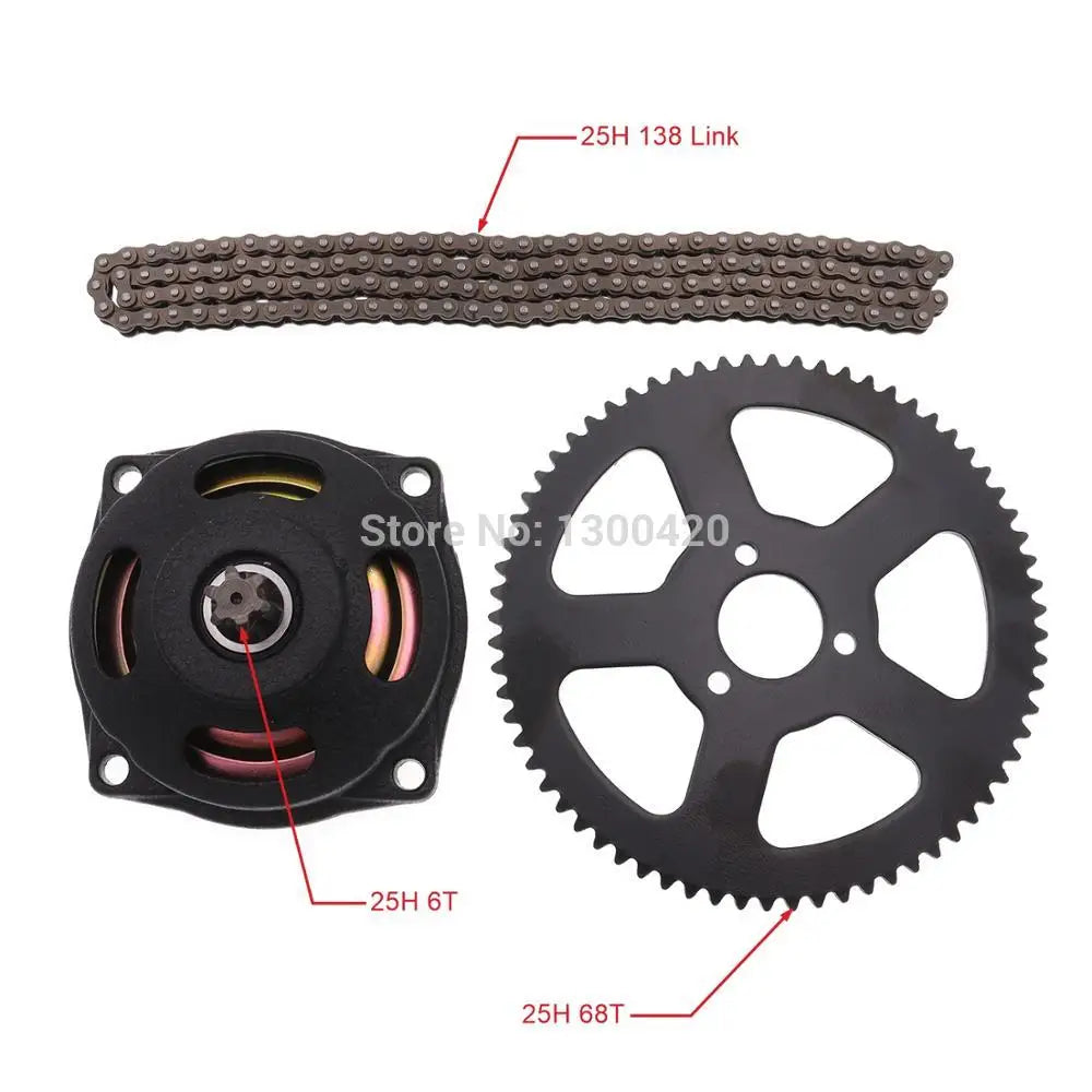 Mini Moto 47cc 49cc Drive Chain & Sprocket Kit