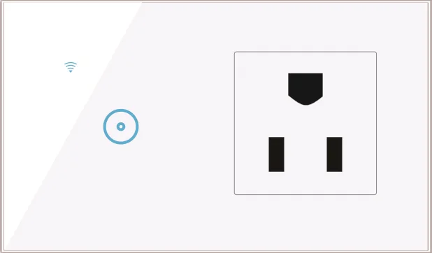 Smart WiFi Wall Socket Switch – US 1/2/3 Gang