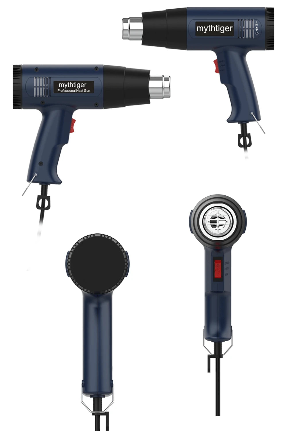 2000W Industrial Electric Hot Air Gun Digital
