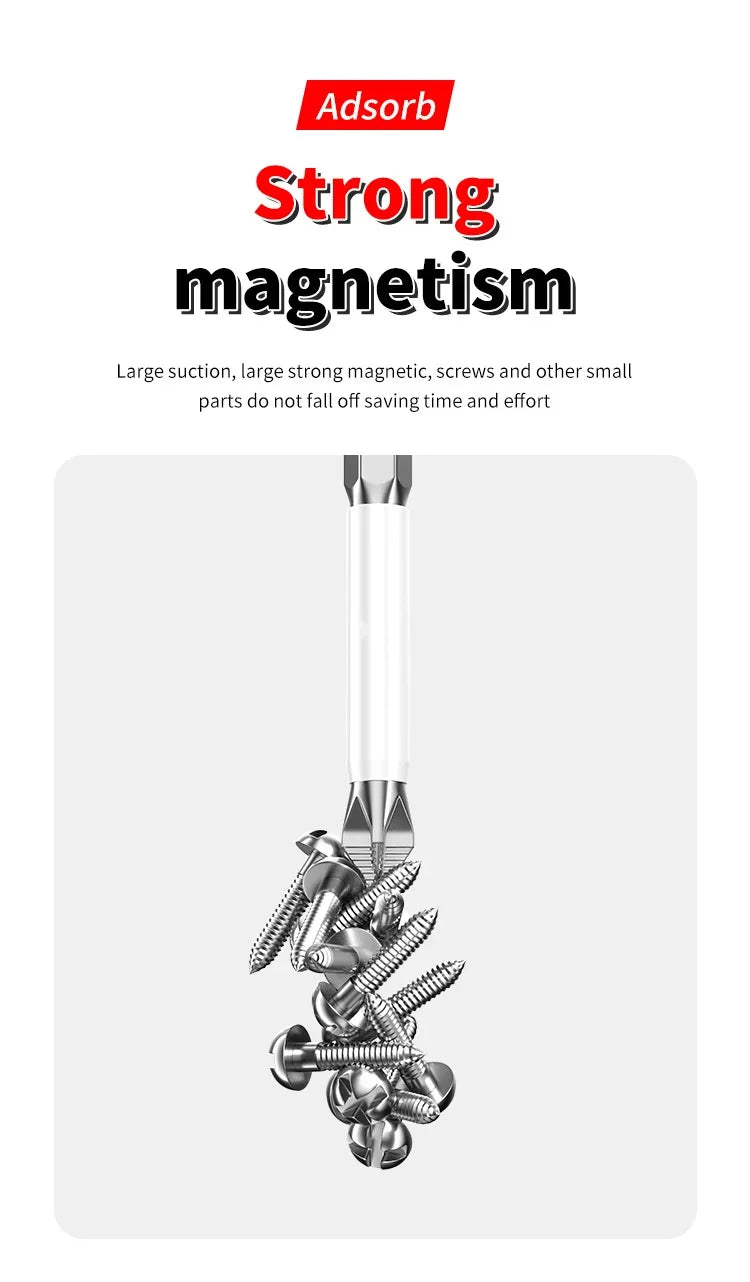 Get precision with this 6-piece magnetic screwdriver set!